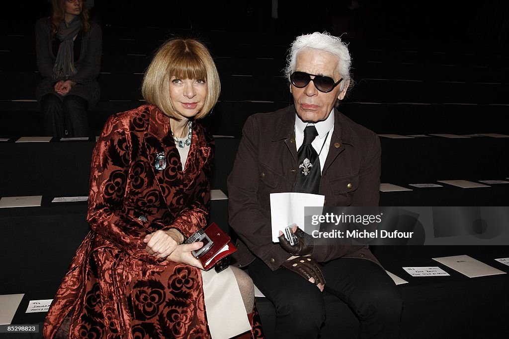 Karl Lagerfeld: Paris Fashion Week Ready-to-Wear A/W 09
