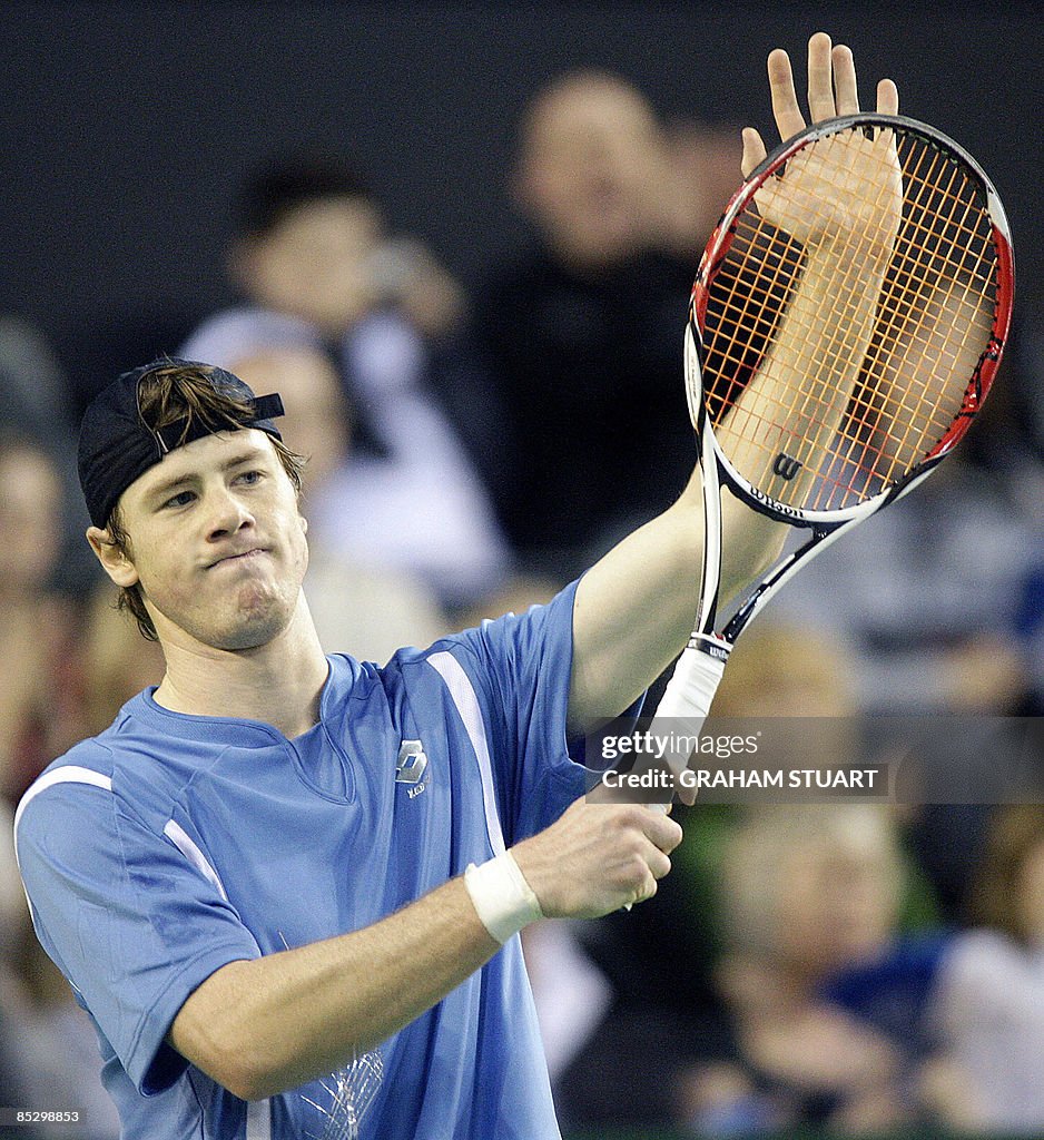 Ukrainian tennis player Illya Marchenko