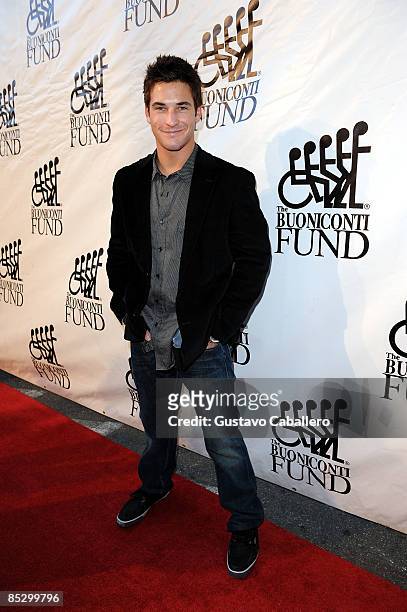 Television personality Clay Adler arrives at the Destination Fashion 2009 at the Bal Harbour Shops on March 7, 2009 in Miami, Florida.