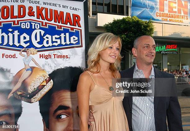 Malin Akerman and Danny Leiner, director