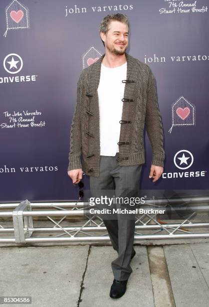 Actor Eric Dane arrives at the 7th Annual John Varvatos Stuart House Benefit at the John Varvatos Store on March 8, 2009 in Los Angeles, California.