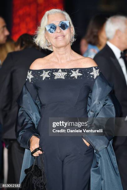 Chiara Boni attends the Green Carpet Fashion Awards Italia 2017 during Milan Fashion Week Spring/Summer 2018 on September 24, 2017 in Milan, Italy.