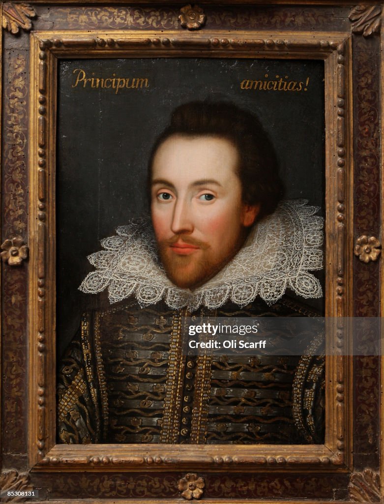 Newly Identified Portrait Of William Shakespeare Is Unveiled