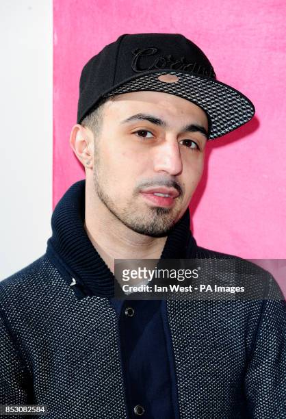 Adam Deacon attending a celebrity music screening of Ride Along at The Soho Hotel, London. PRESS ASSOCIATION Photo. Picture date: Tuesday February...