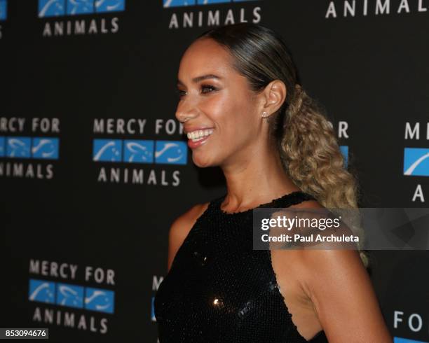 Singer Leona Lewis attends the Mercy For Animals' Annual Hidden Heroes Gala at Vibiana on September 23, 2017 in Los Angeles, California.