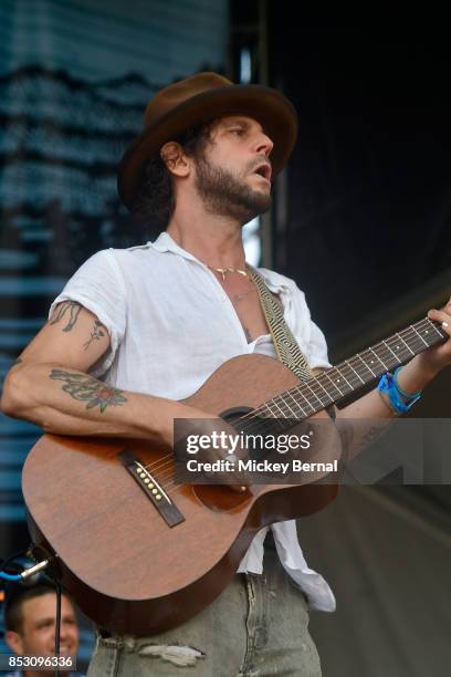 Langhorne Slim performs during Pilgrimage Music & Cultural Festival on September 24, 2017 in Franklin, Tennessee.