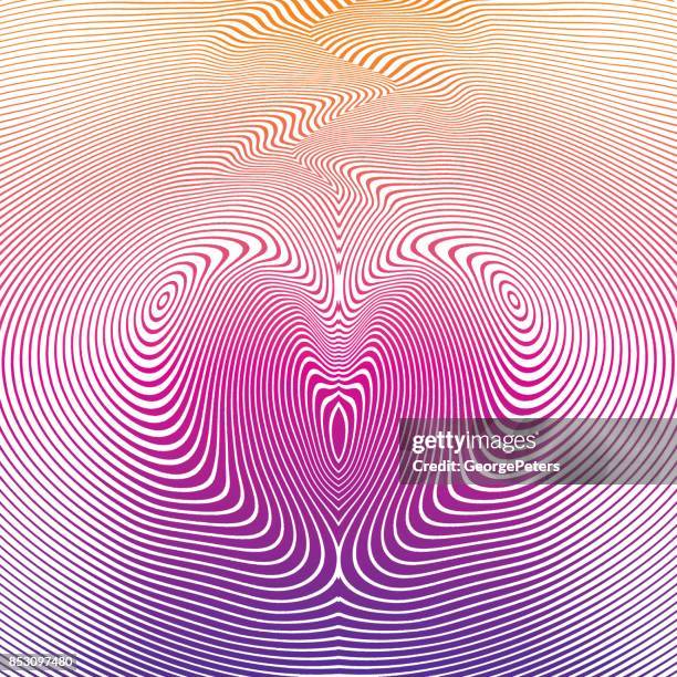 rippled halftone pattern abstract background - zebra vector pattern stock illustrations