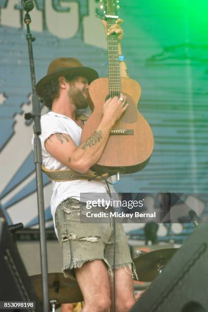 Langhorne Slim performs during Pilgrimage Music & Cultural Festival on September 24, 2017 in Franklin, Tennessee.