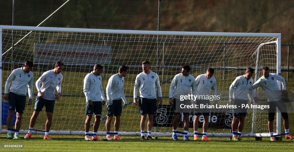 Soccer - International Friendly - Republic of Ireland v Serbia - Republic of Ireland Training Session - Gannon Park