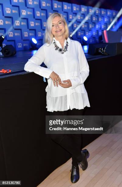 Actress Michaela Merten during the 'Bits & Pretzels Founders Festival' at ICM Munich on September 24, 2017 in Munich, Germany.