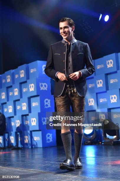 Andreas Bruckschloegl during the 'Bits & Pretzels Founders Festival' at ICM Munich on September 24, 2017 in Munich, Germany.