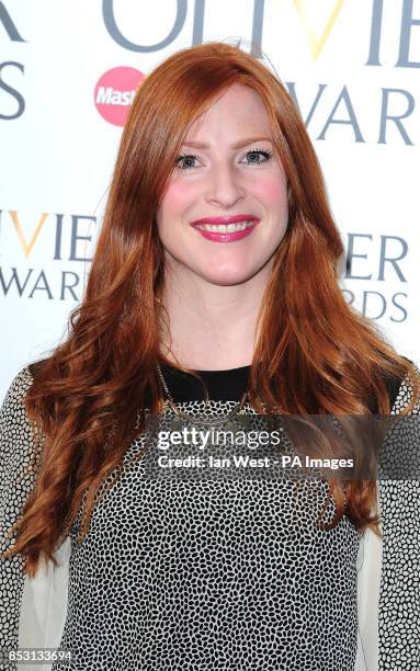 Rosalie Craig attending the Olivier Awards Nominations announcement at the Rosewood in London.