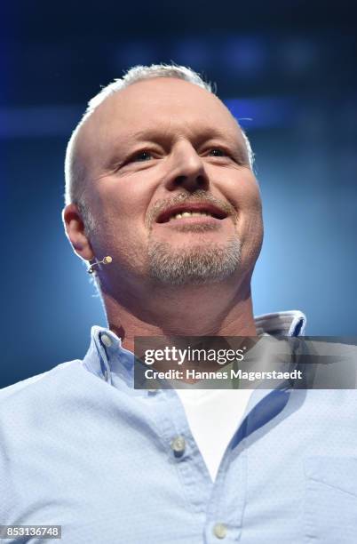 Stefan Konrad Raab during the 'Bits & Pretzels Founders Festival' at ICM Munich on September 24, 2017 in Munich, Germany.