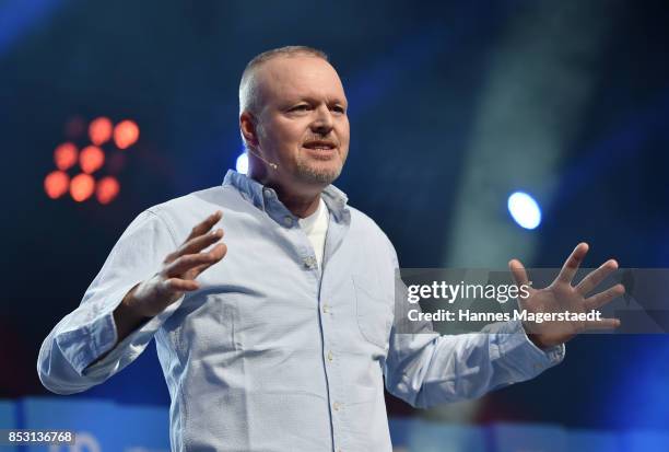 Stefan Konrad Raab during the 'Bits & Pretzels Founders Festival' at ICM Munich on September 24, 2017 in Munich, Germany.