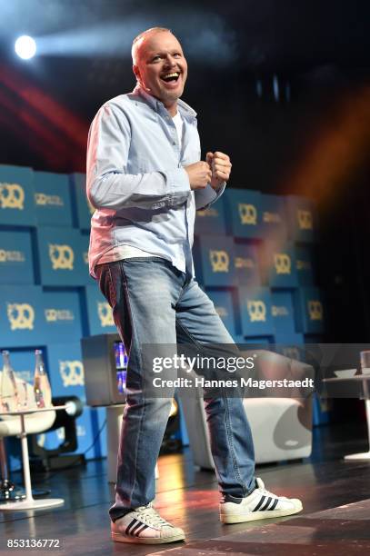 Stefan Konrad Raab during the 'Bits & Pretzels Founders Festival' at ICM Munich on September 24, 2017 in Munich, Germany.