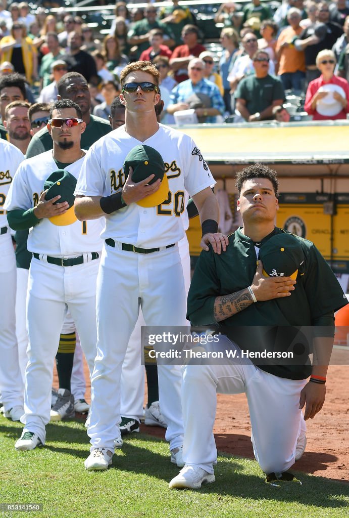 Texas Rangers v Oakland Athletics