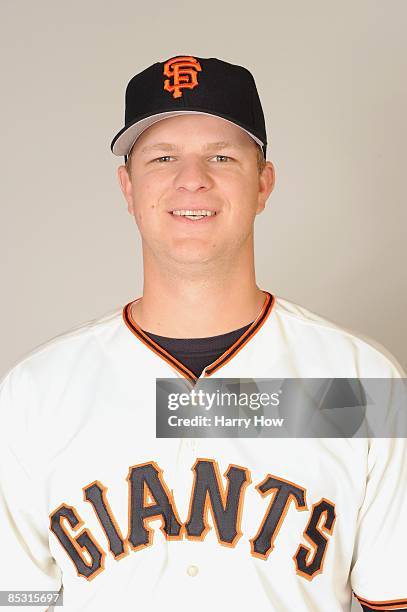 Matt Cain of the San Francisco Giants poses during photo day at Scottsdale Stadium on February 23, 2009 in Scottsdale, Arizona.