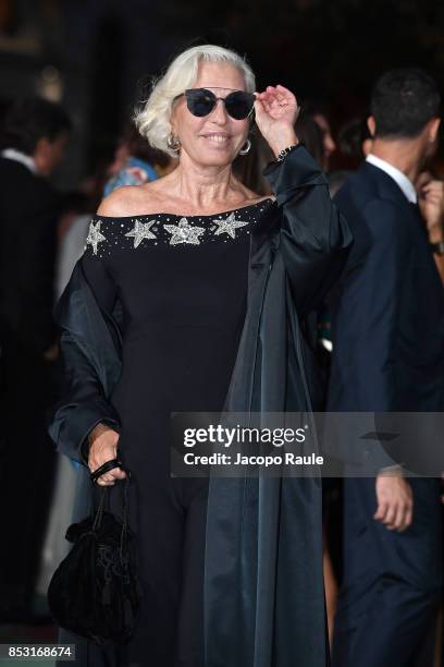 Chiara Boni attends the Green Carpet Fashion Awards Italia 2017 during Milan Fashion Week Spring/Summer 2018 on September 24, 2017 in Milan, Italy.