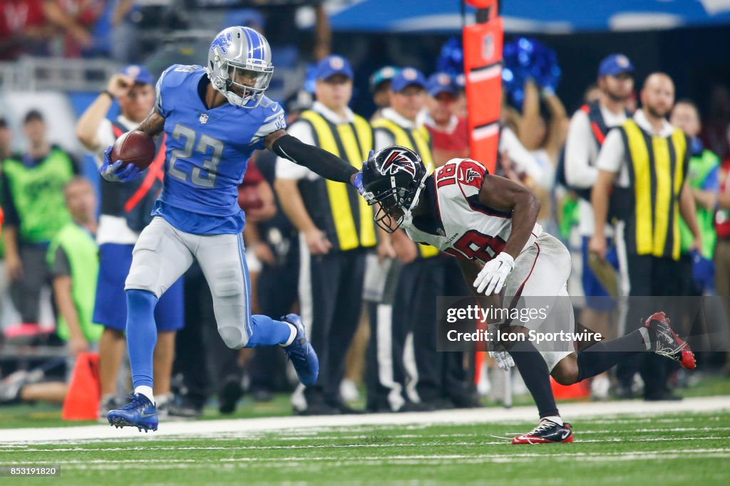 NFL: SEP 24 Falcons at Lions