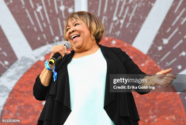 Mavis Staples performs at Pilgrimage Music & Cultural Festival on September 24, 2017 in Franklin, Tennessee.
