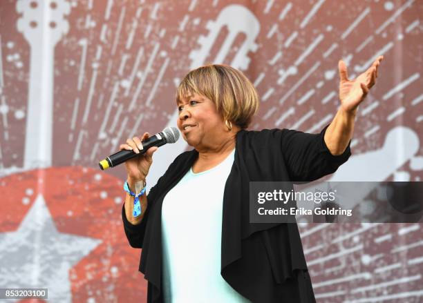 Mavis Staples performs at Pilgrimage Music & Cultural Festival on September 24, 2017 in Franklin, Tennessee.