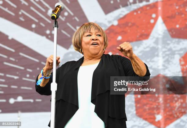 Mavis Staples performs at Pilgrimage Music & Cultural Festival on September 24, 2017 in Franklin, Tennessee.