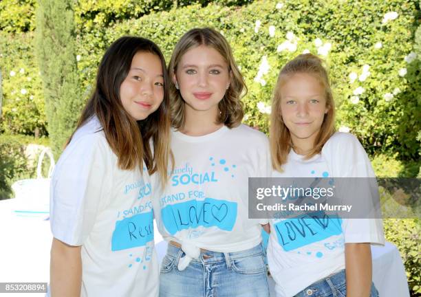 Lilia Buckingham attends the Positively Social launch event on September 24, 2017 in Beverly Hills, California.