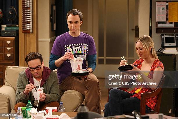 The Cushion Saturation" -- Leonard tries to mediate when a paintball game leads to a fight between Penny and Sheldon , on THE BIG BANG THEORY,...