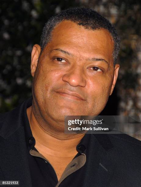 Actor Laurence Fishburne arrives at The 7th Annual Backstage At The Geffen Gala on March 9, 2009 in Los Angeles, California.