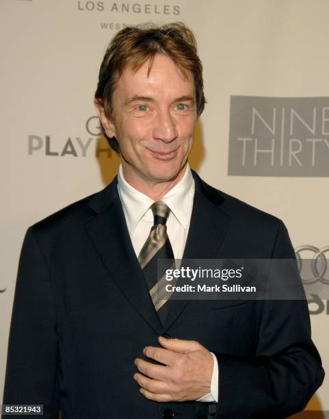 Actor Martin Short arrives at The 7th Annual Backstage At The Geffen Gala on March 9, 2009 in Los Angeles, California.