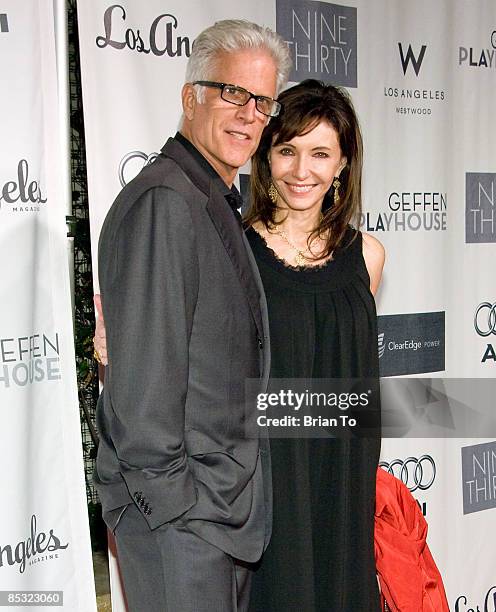Actor Ted Danson and actress Mary Steenburgen arrive at the 7th Annual Backstage "At The Geffen" Gala on March 9, 2009 at the Geffen Playhouse in...