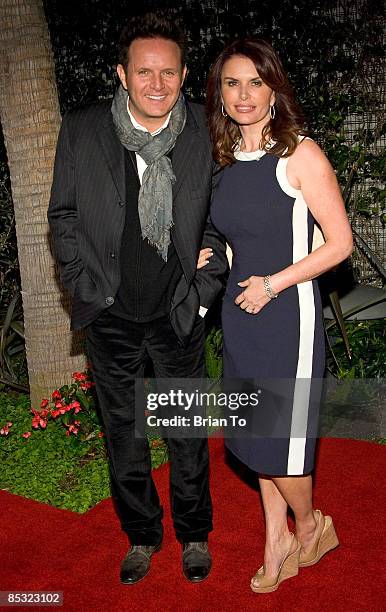 Producer Mark Burnett and actress Roma Downey arrive at the 7th Annual Backstage "At The Geffen" Gala on March 9, 2009 at the Geffen Playhouse in...