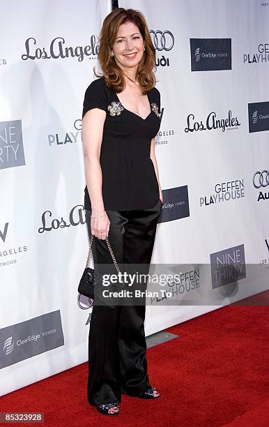 Actress Dana Delany arrives at the 7th Annual "Backstage At The Geffen Gala" at the Geffen Playhouse on March 9, 2009 in Westwood, California.
