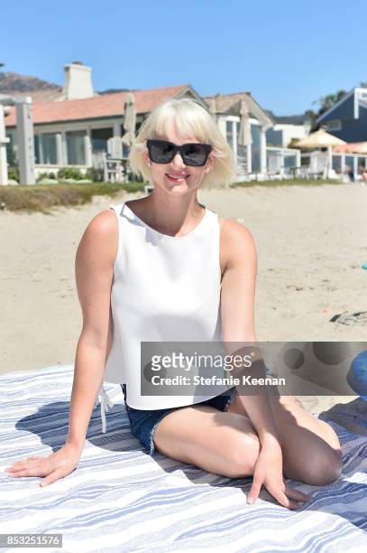 Libby Mintz attends Maisonette Beach BBQ on September 24, 2017 in Malibu, California.