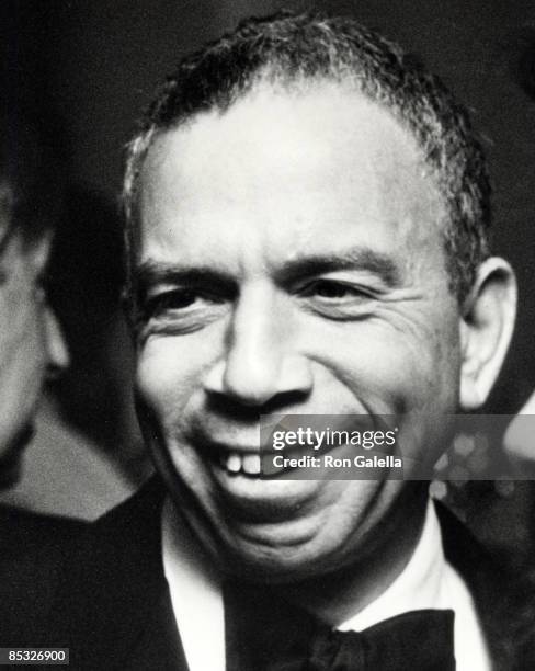 Publisher S.I. Newhouse Jr. Attending Fourth Annual PEN American Montblanc Literary Gala on April 4, 1990 at the Roseland Ballroom in New York City,...