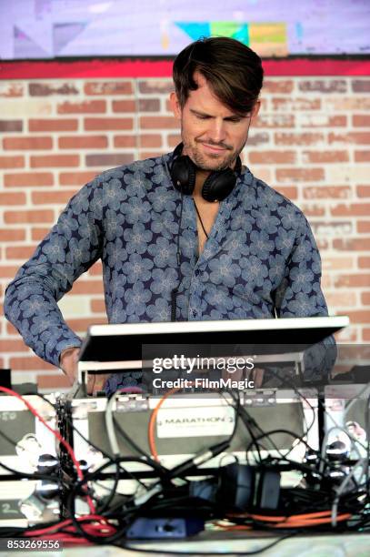 Scott Hansen of Tycho performs at the Toyota Music Den during day 3 of the 2017 Life Is Beautiful Festival on September 24, 2017 in Las Vegas, Nevada.