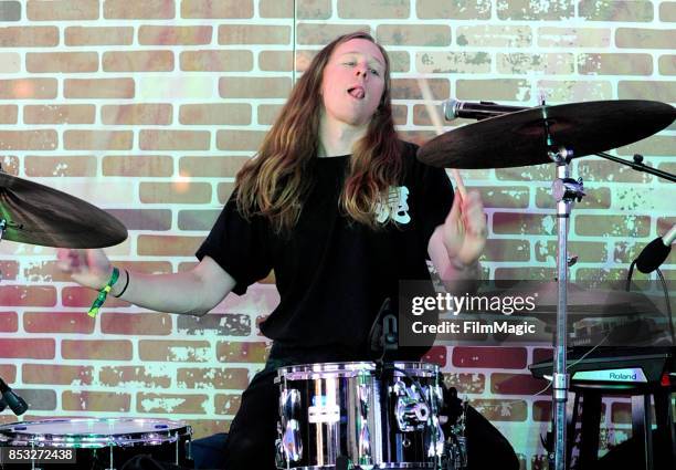 Harry Day of Middle Kids performs at the Toyota Music Den during day 3 of the 2017 Life Is Beautiful Festival on September 24, 2017 in Las Vegas,...