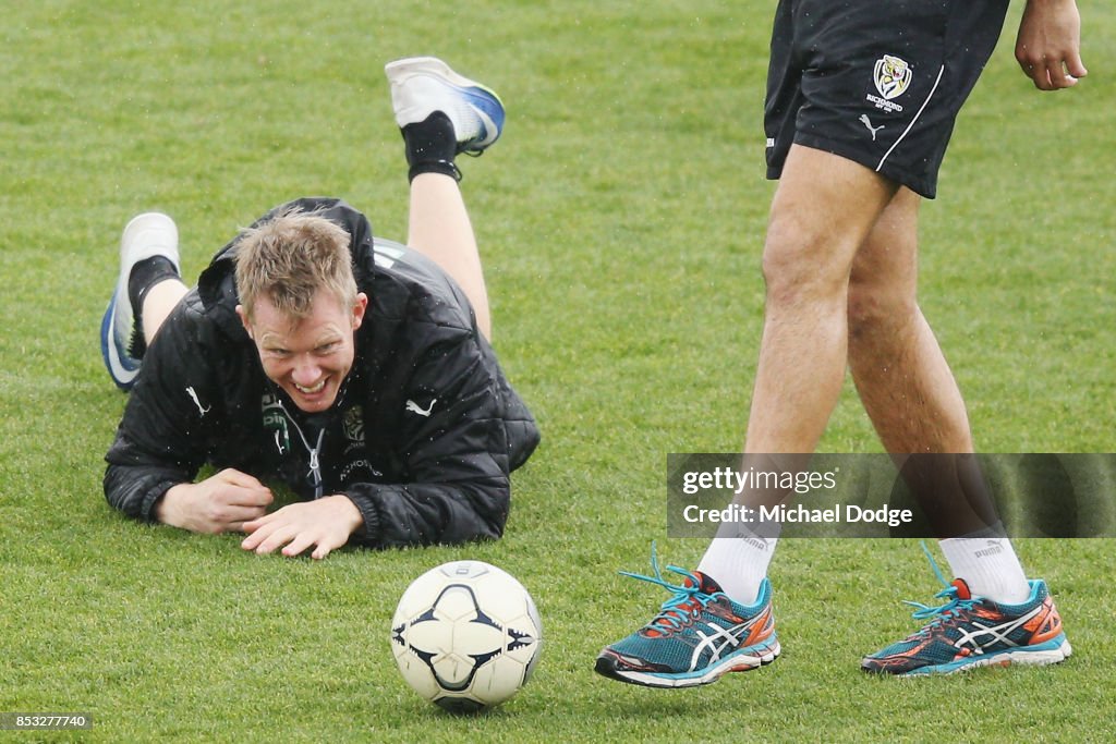 Richmond Tigers Media Opportunity & Recovery Session