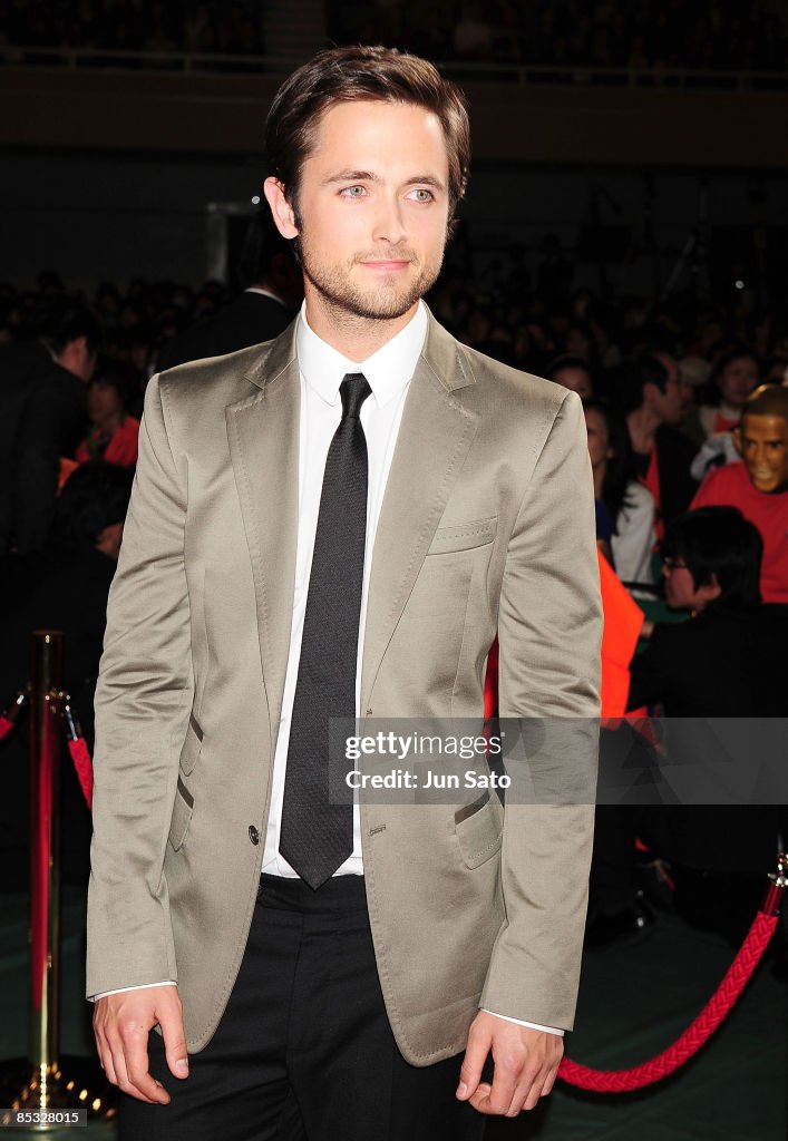 Actor Justin Chatwin attends the world premiere for the film