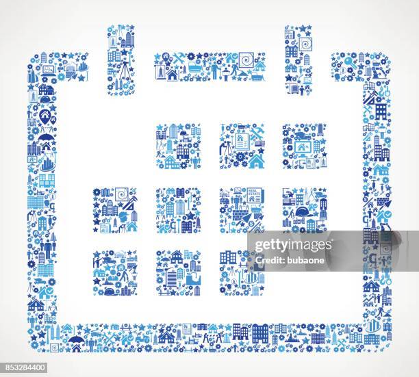 calendar construction industry vector icon pattern - key dates stock illustrations