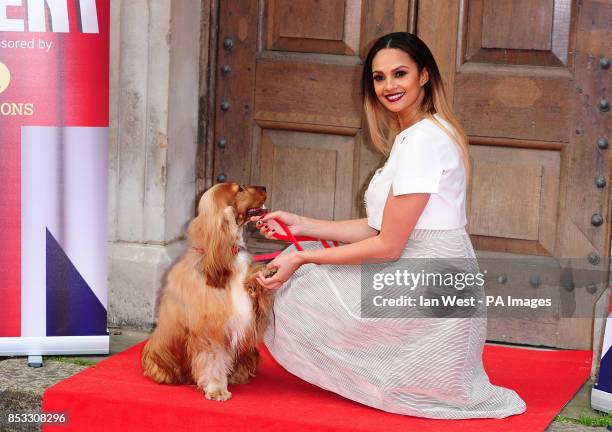 Alesha Dixon and Prince attend a press launch for Britain's Got Talent at St. Lukes Church, London.