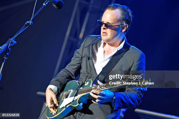 Joe Bonamassa performs at the inaugural Bourbon & Beyond Festival at Champions Park on September 24, 2017 in Louisville, Kentucky.