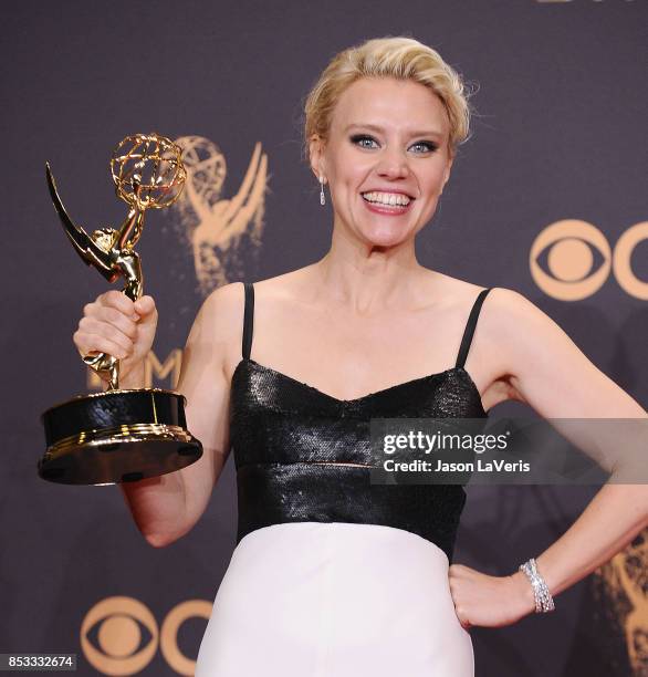 Actress Kate McKinnon attends the 69th annual Primetime Emmy Awards at Microsoft Theater on September 17, 2017 in Los Angeles, California.