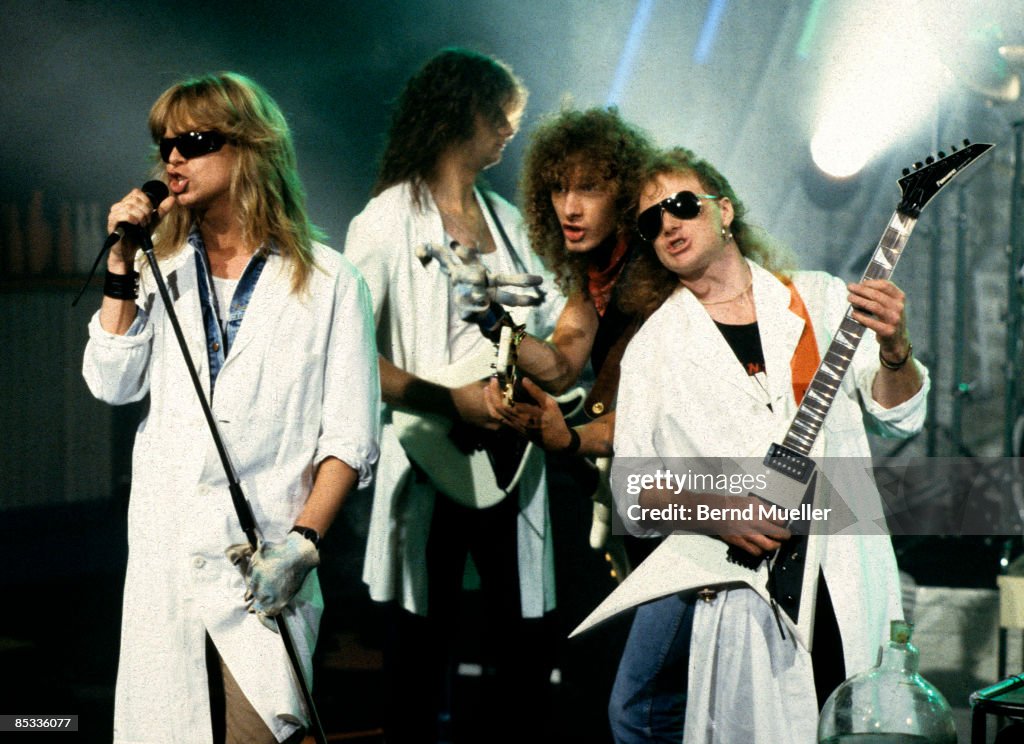 Photo of HELLOWEEN and Michael KISKE and Kai HANSEN and Markus GROSSKOPF and Michael WEIKATH