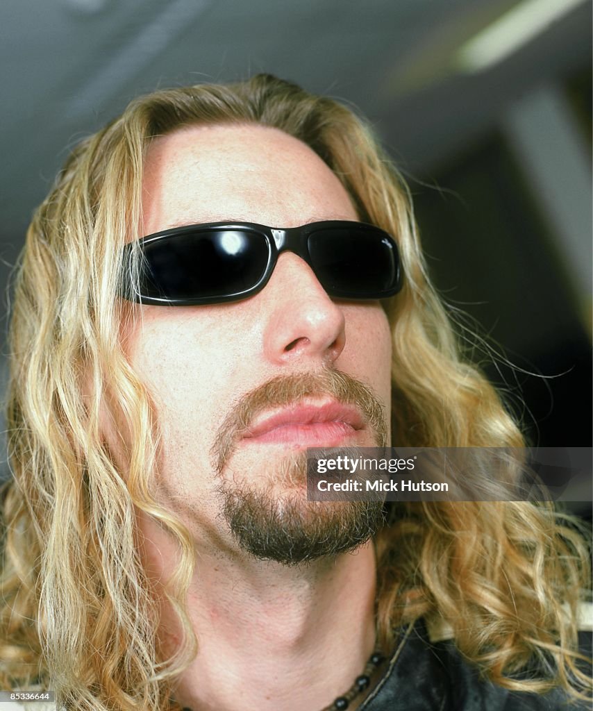 Photo of Chad KROEGER and NICKELBACK; Posed portrait of Chad Kroeger,... News Photo Getty Images