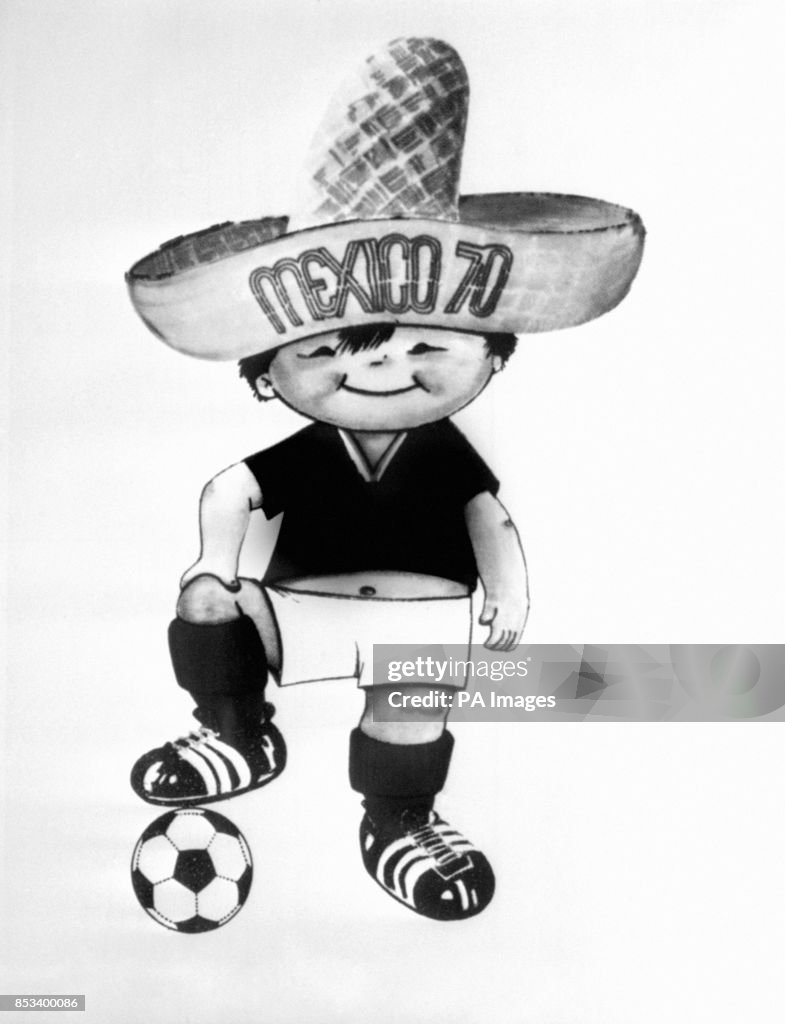 Soccer - FIFA World Cup - Mexico 1970 Mascot - Juanito