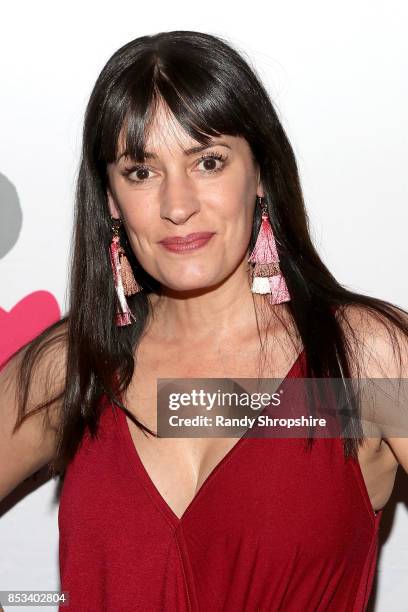 Actress Paget Brewster attends Pablove Foundation Benefit at Largo At The Coronet on September 24, 2017 in Los Angeles, California.