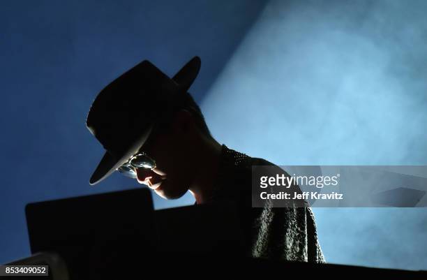 Zhu performs on Downtown Stage during day 3 of the 2017 Life Is Beautiful Festival on September 24, 2017 in Las Vegas, Nevada.