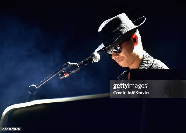 Zhu performs on Downtown Stage during day 3 of the 2017 Life Is Beautiful Festival on September 24, 2017 in Las Vegas, Nevada.