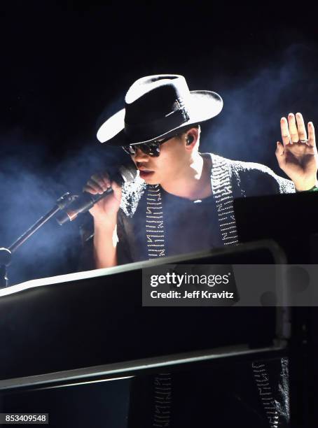 Zhu performs on Downtown Stage during day 3 of the 2017 Life Is Beautiful Festival on September 24, 2017 in Las Vegas, Nevada.